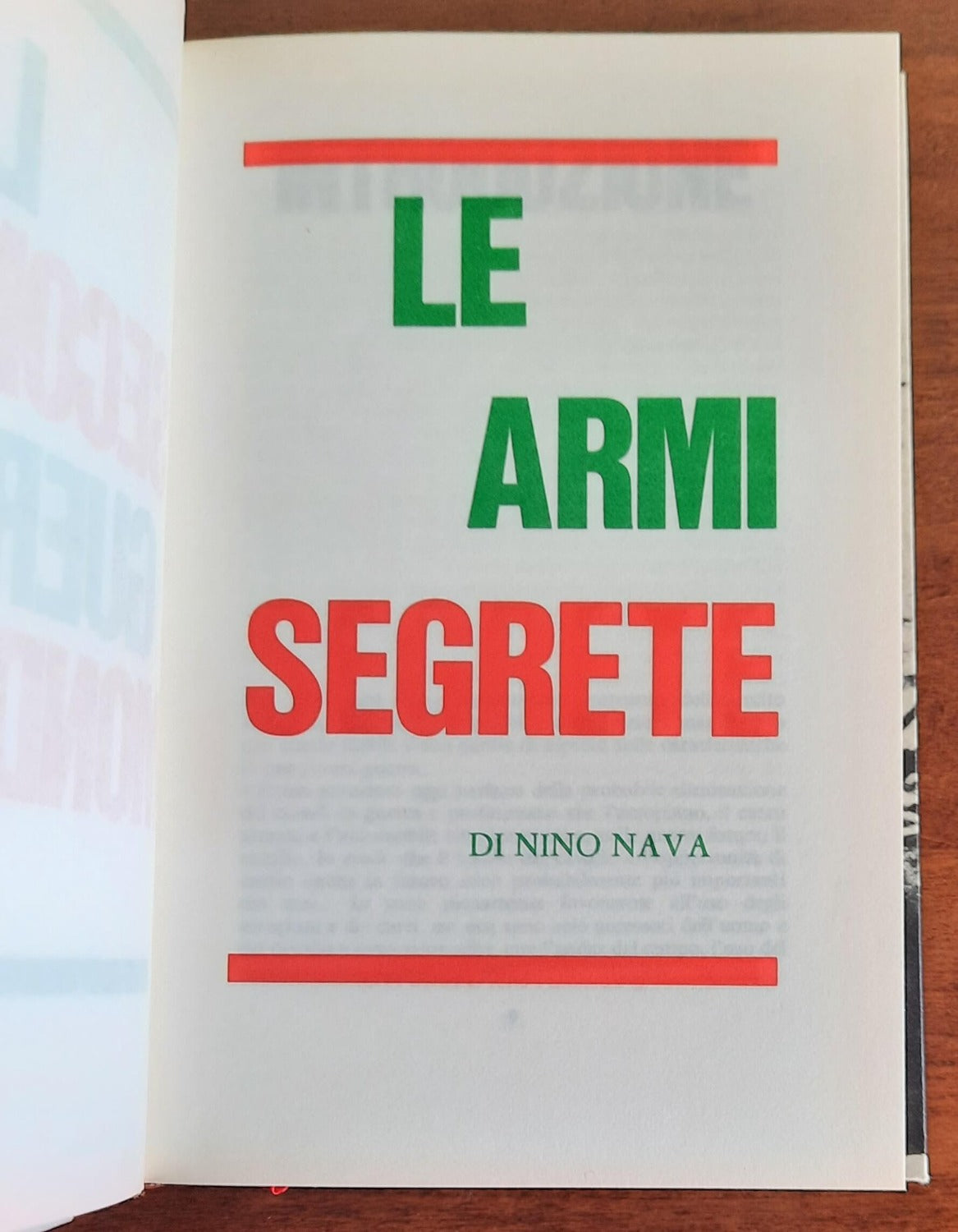 Le armi segrete - Edizioni Ferni - 1974