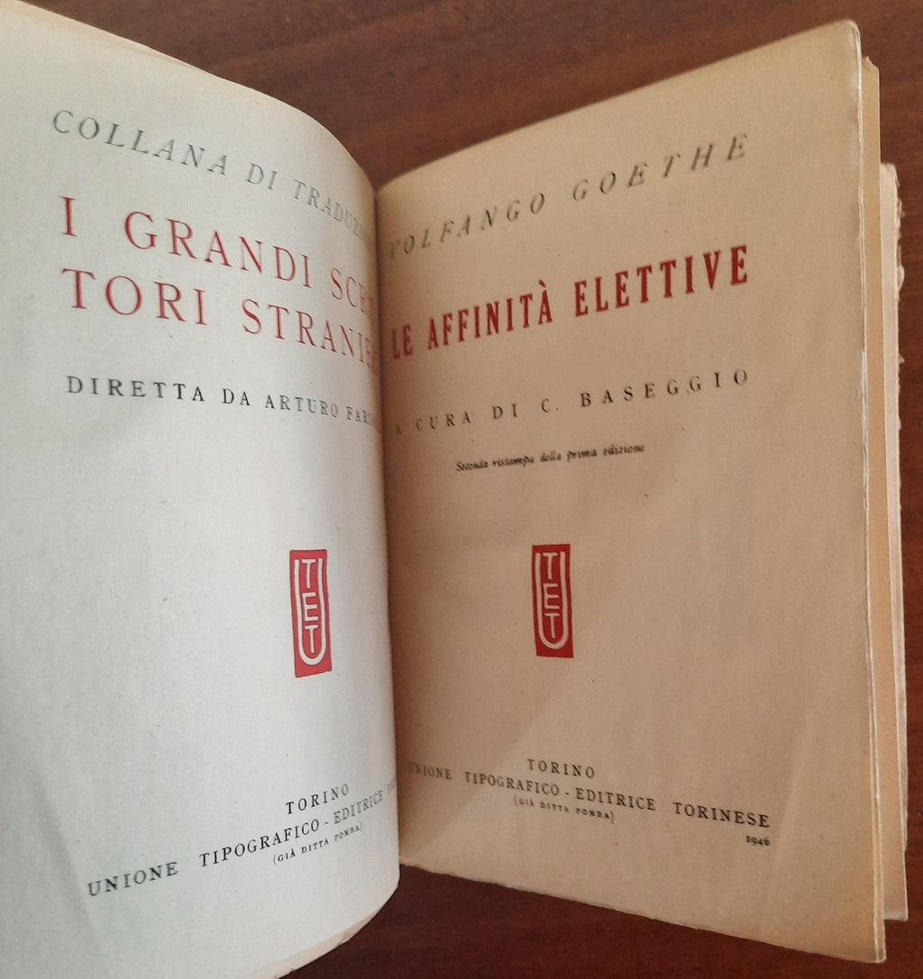 Le affinità elettive - Libreria Biellese
