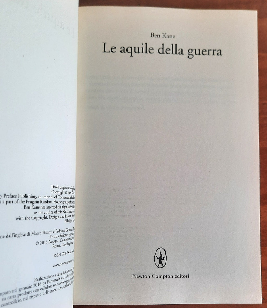Le aquile della guerra - Libreria Biellese