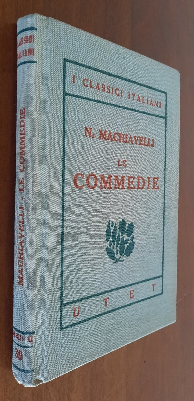 Le commedie - Niccolò Machiavelli - Libreria Biellese