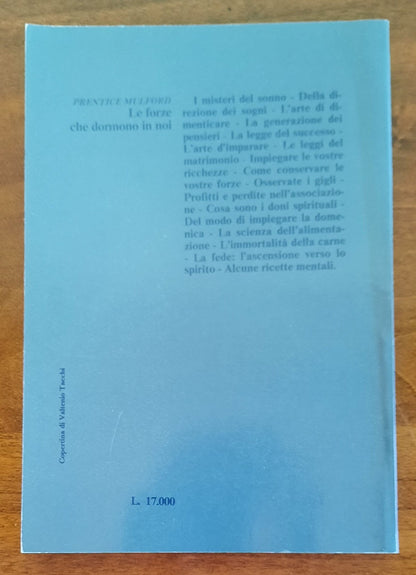 Le forze che dormono in noi