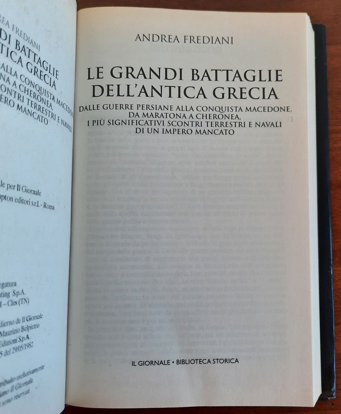Le grandi battaglie dell’antica Grecia - Biblioteca Storica - Libreria Biellese