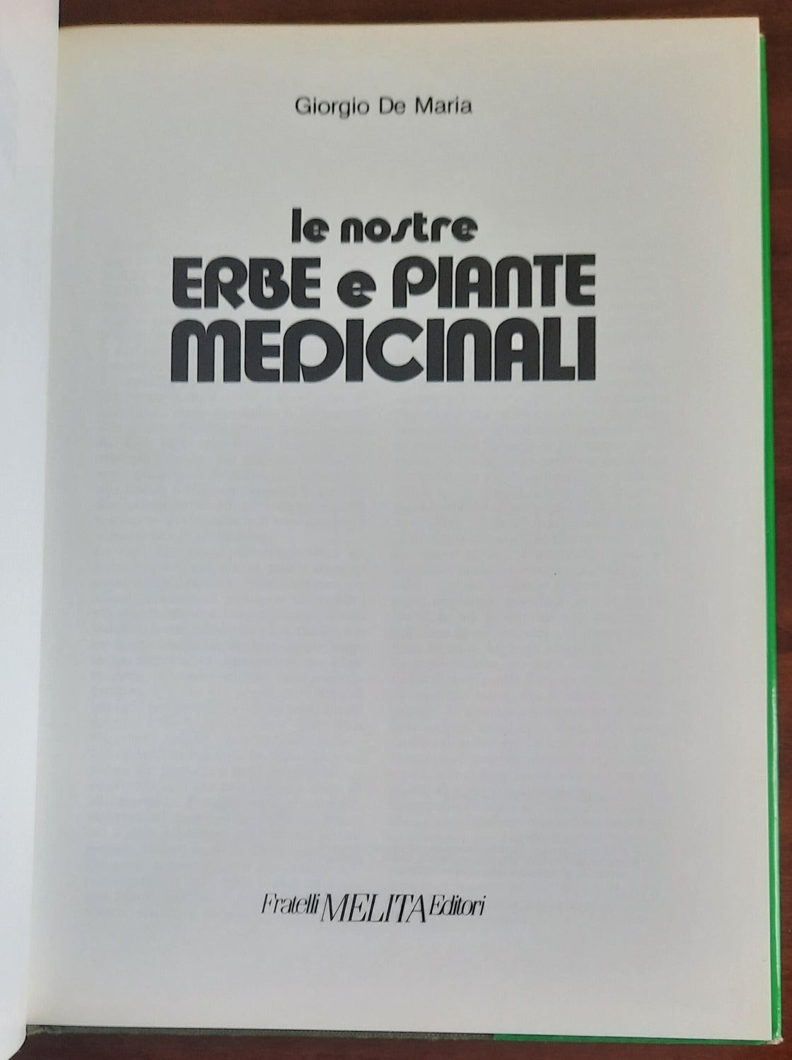 Le nostre erbe e piante medicinali