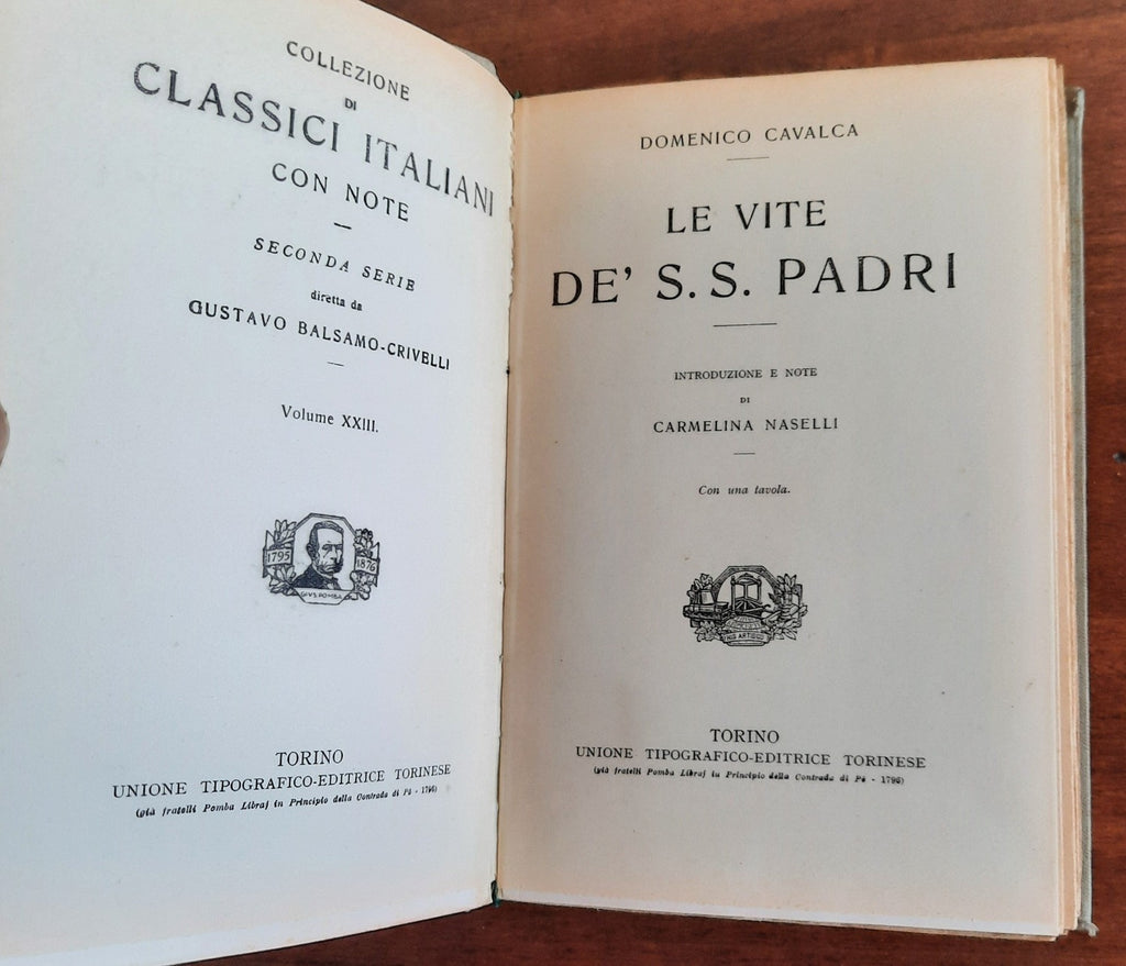 Le vite de’ SS. Padri - Libreria Biellese