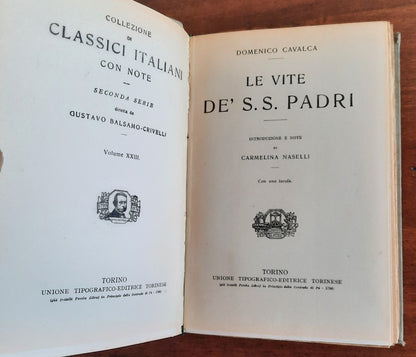 Le vite de’ SS. Padri