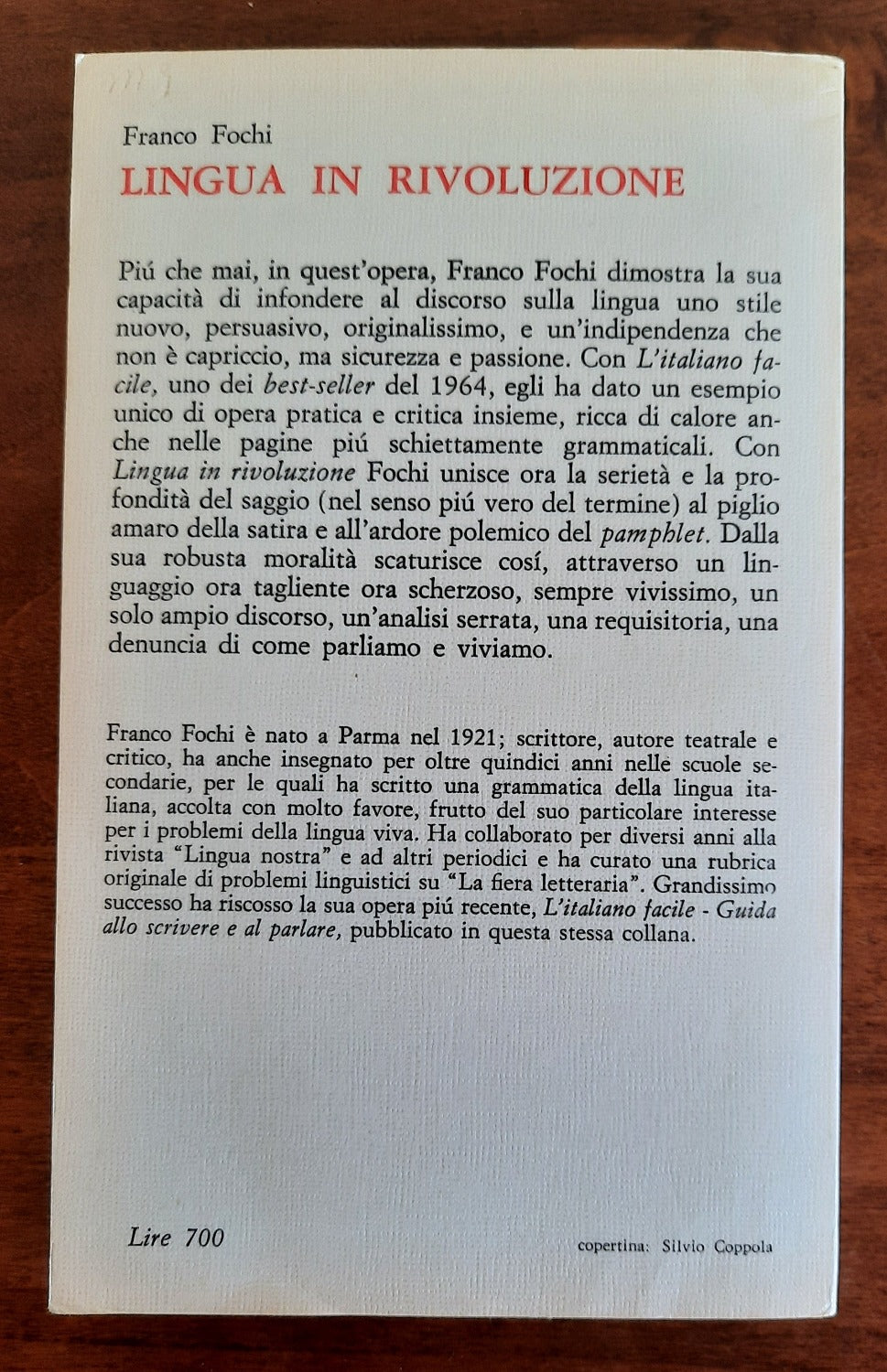 Lingua in rivoluzione - Libreria Biellese