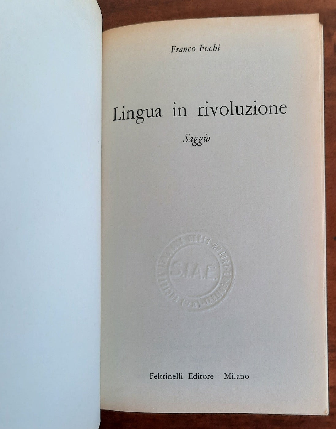 Lingua in rivoluzione - Libreria Biellese