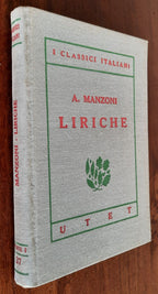 Liriche - Alessandro Manzoni - Libreria Biellese