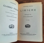 Liriche - Alessandro Manzoni - Libreria Biellese