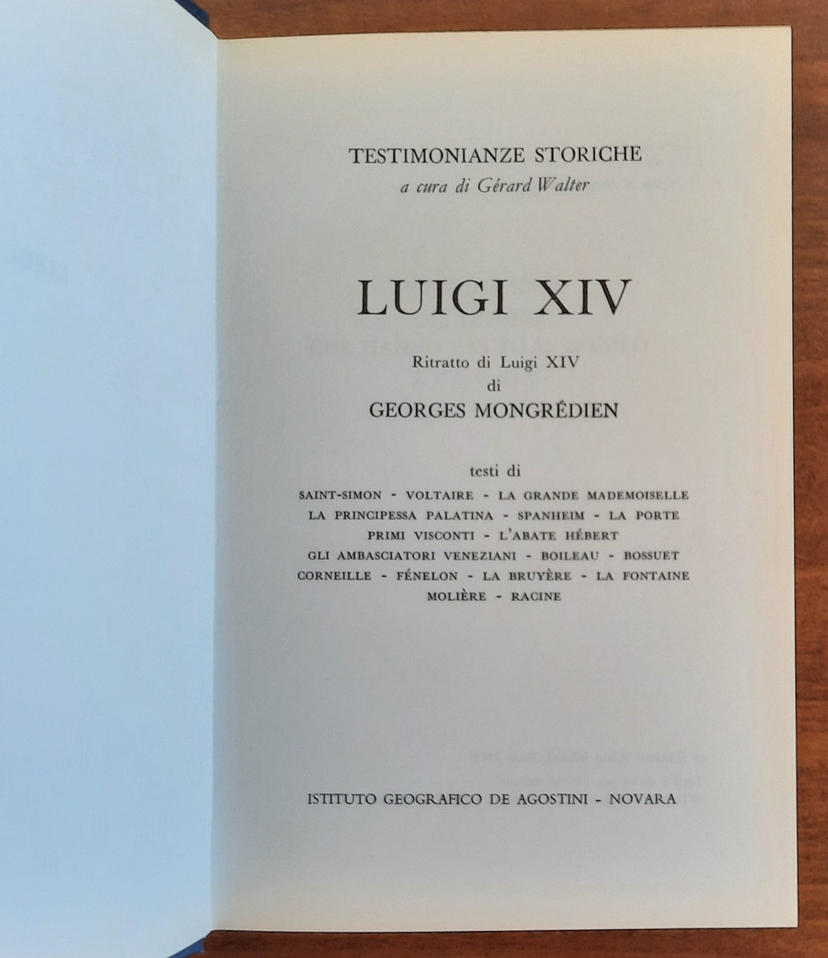 Luigi XIV - De Agostini - Libreria Biellese