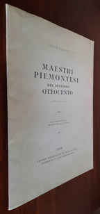 Maestri Piemontesi del secondo Ottocento, con 20 tavole a colori - Libreria Biellese
