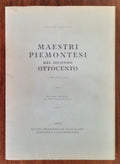 Maestri Piemontesi del secondo Ottocento, con 20 tavole a colori - Libreria Biellese
