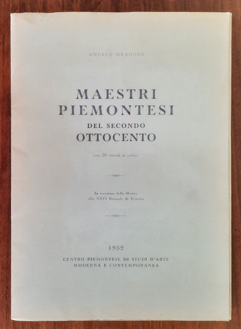 Maestri Piemontesi del secondo Ottocento, con 20 tavole a colori - Libreria Biellese
