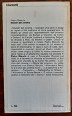Maestri del cinema - Garzanti - Libreria Biellese