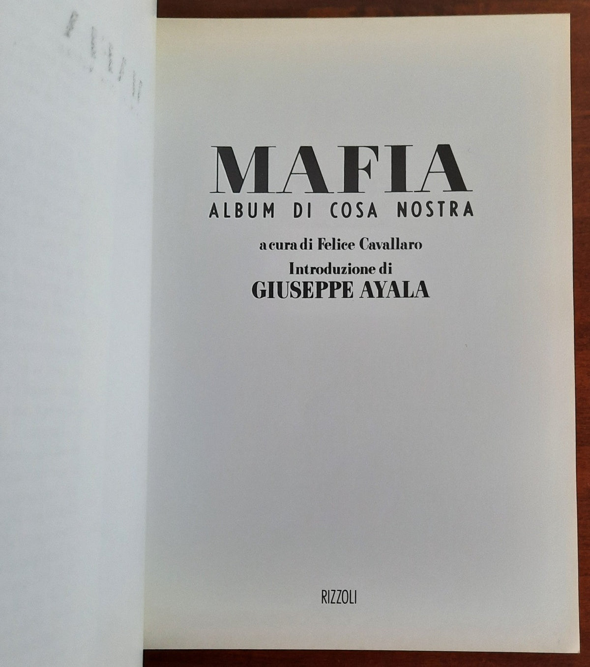 Mafia. Album di Cosa Nostra - Libreria Biellese