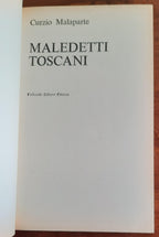 Maledetti Toscani - di Curzio Malaparte - 1967 - Libreria Biellese