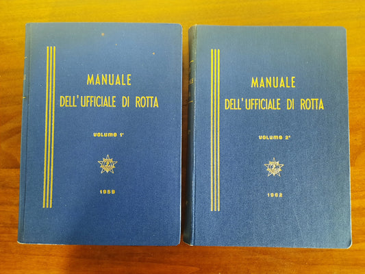 Manuale dell’ufficiale di rotta - 2 vol.