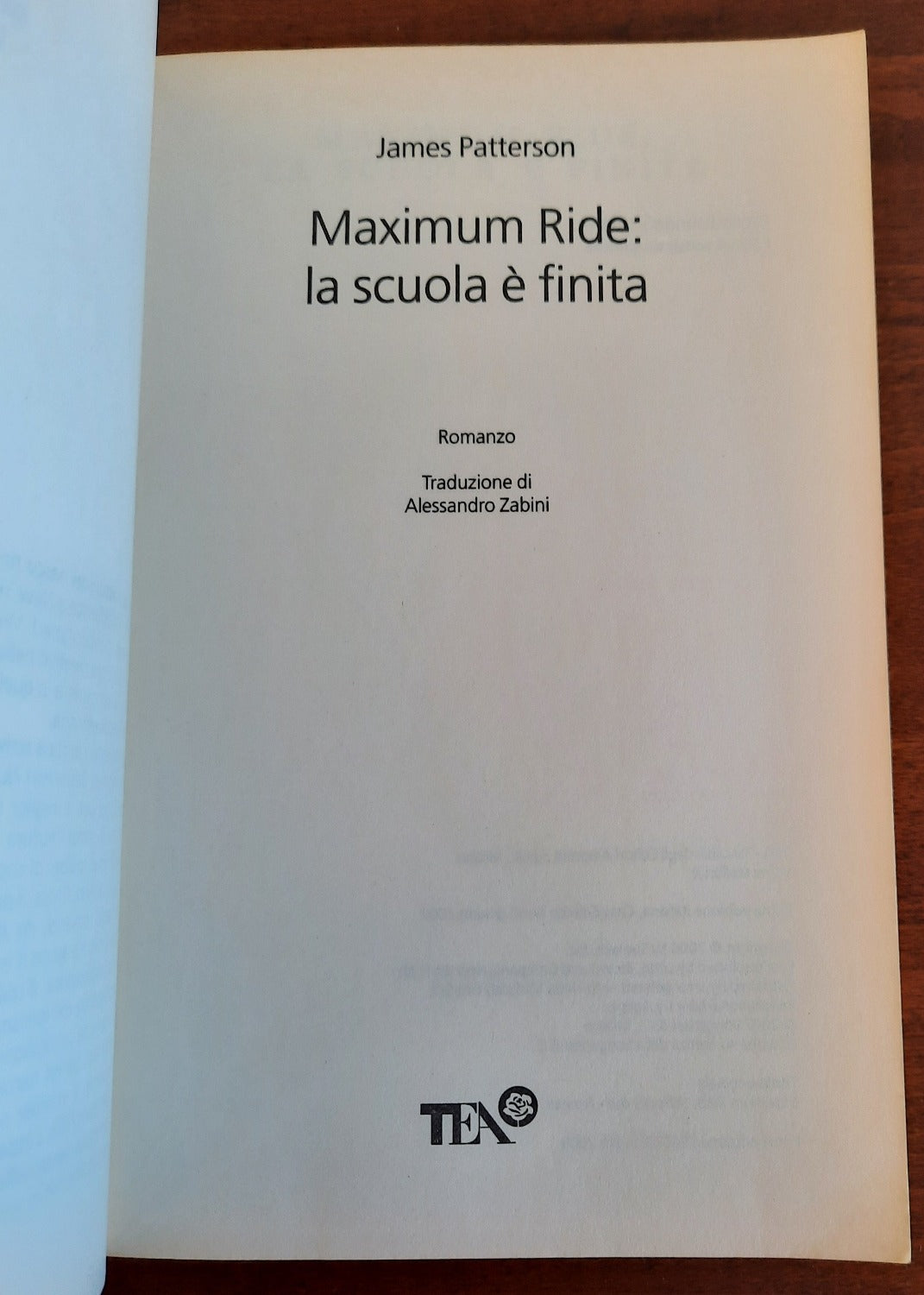 Maximum Ride La Scuola E39 Finita