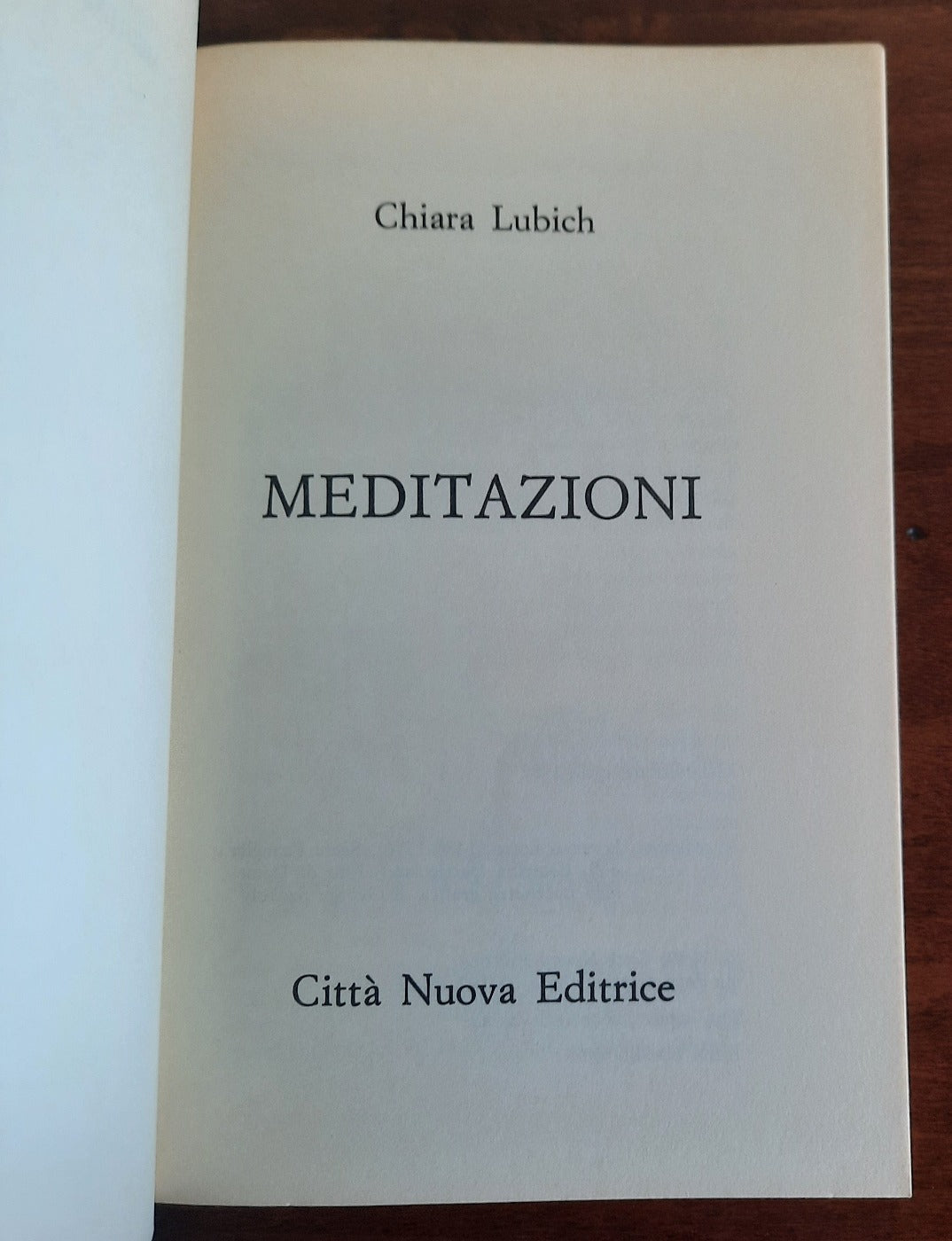 Meditazioni - Città Nuova Editrice - Libreria Biellese