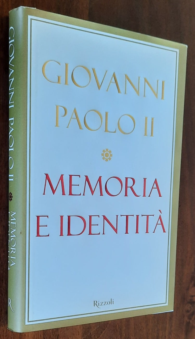 Memoria e identità. Conversazioni a cavallo dei millenni - Rizzoli - 2005 - Libreria Biellese