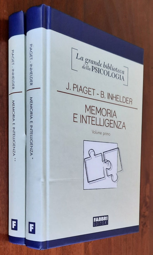 Memoria e intelligenza - 2 vol. - Fabbri Editori - 2008