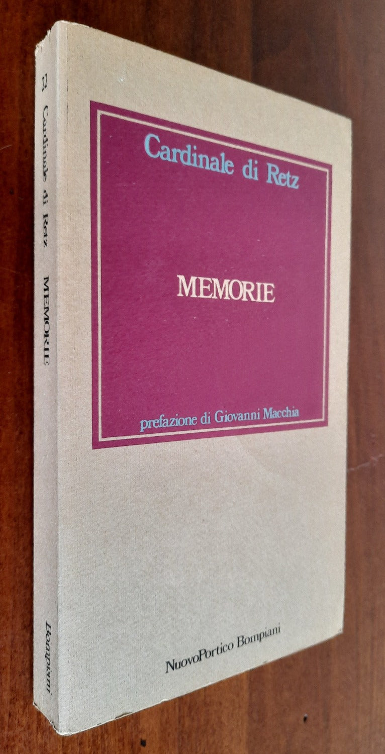 Memorie - Cardinale Del Retz - Libreria Biellese