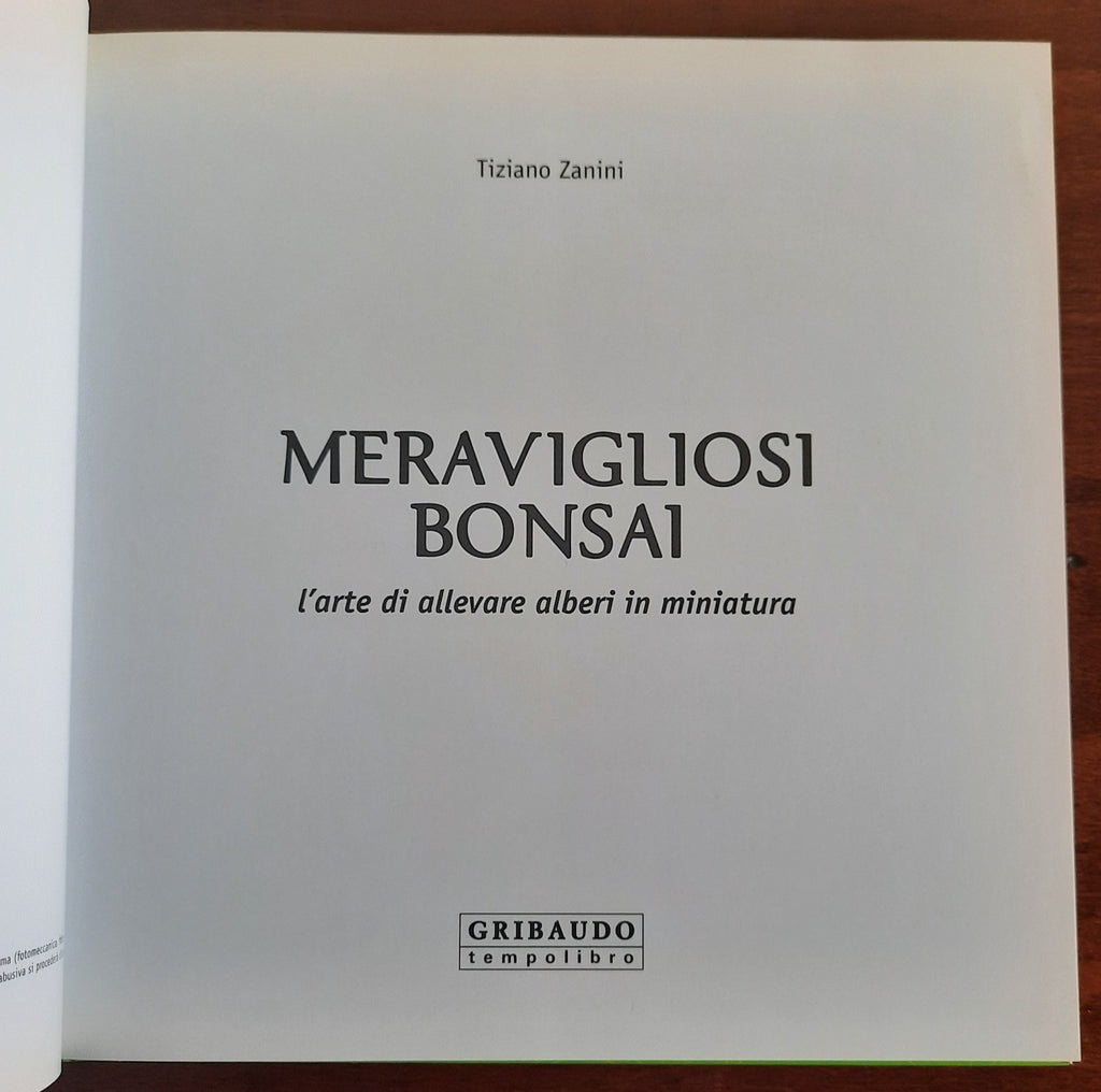 Meravigliosi bonsai, l’arte di allevare alberi in miniatura - Libreria Biellese