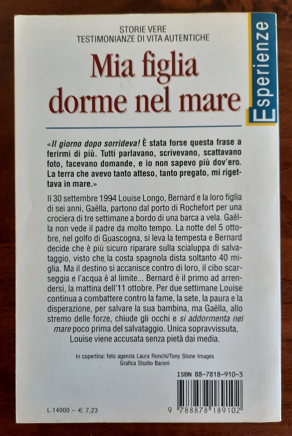 Mia figlia dorme nel mare - Libreria Biellese