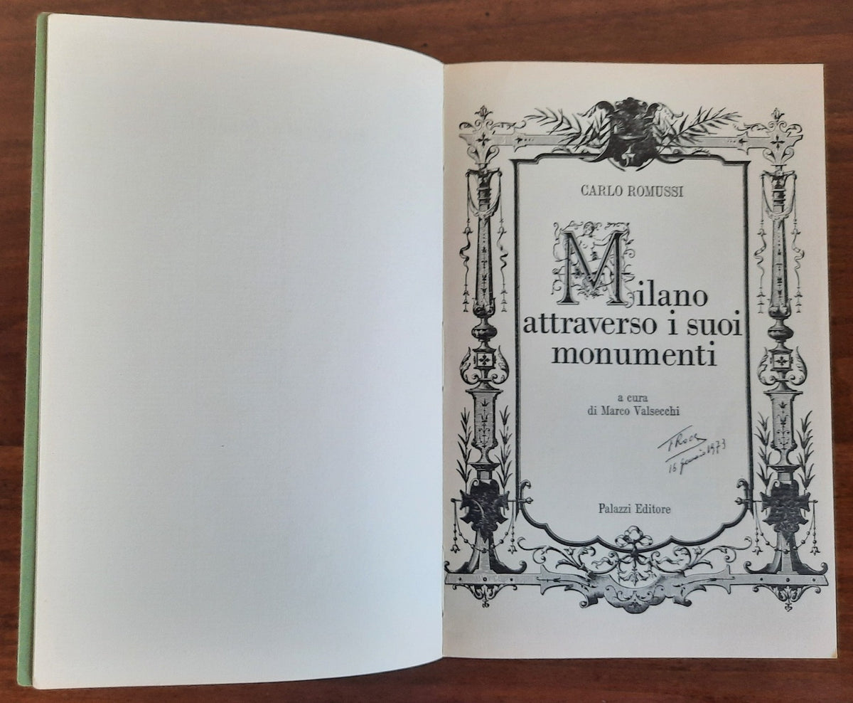 Milano attraverso i suoi monumenti - Libreria Biellese