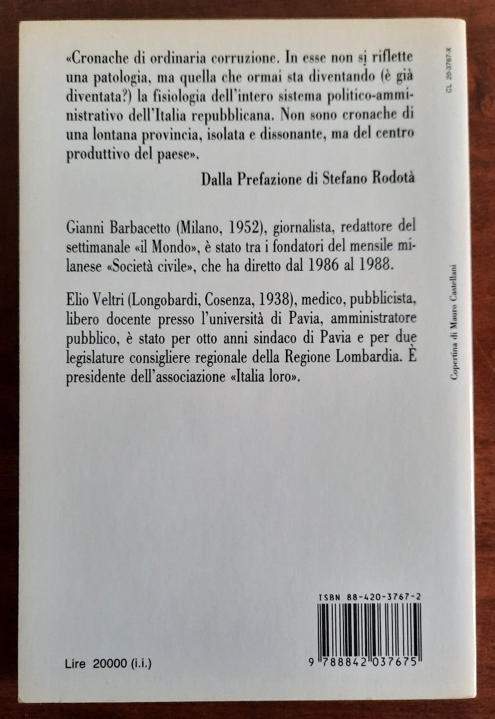 Milano degli scandali - Laterza - 1991 - Libreria Biellese