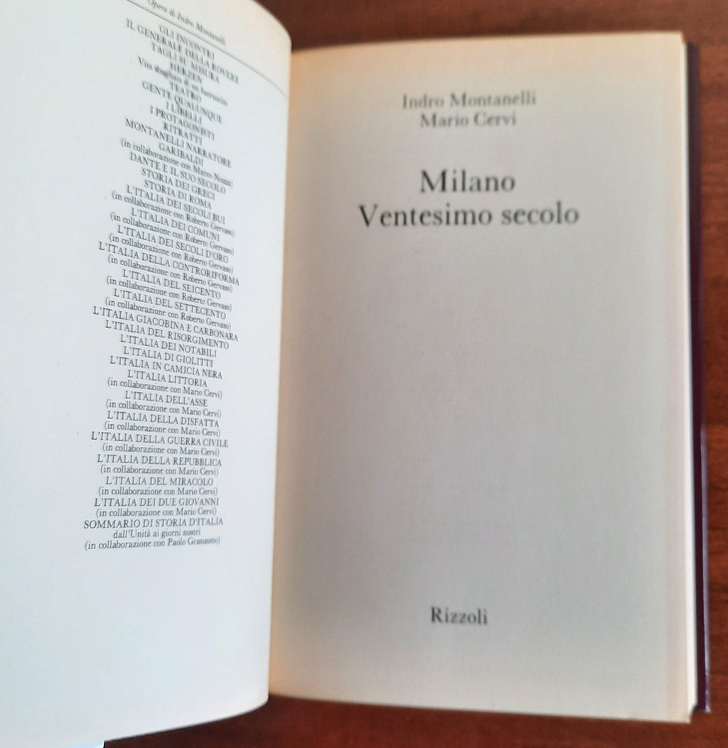 Milano ventesimo secolo. Storia della capitale morale da Bava Beccaris alle Leghe - Libreria Biellese