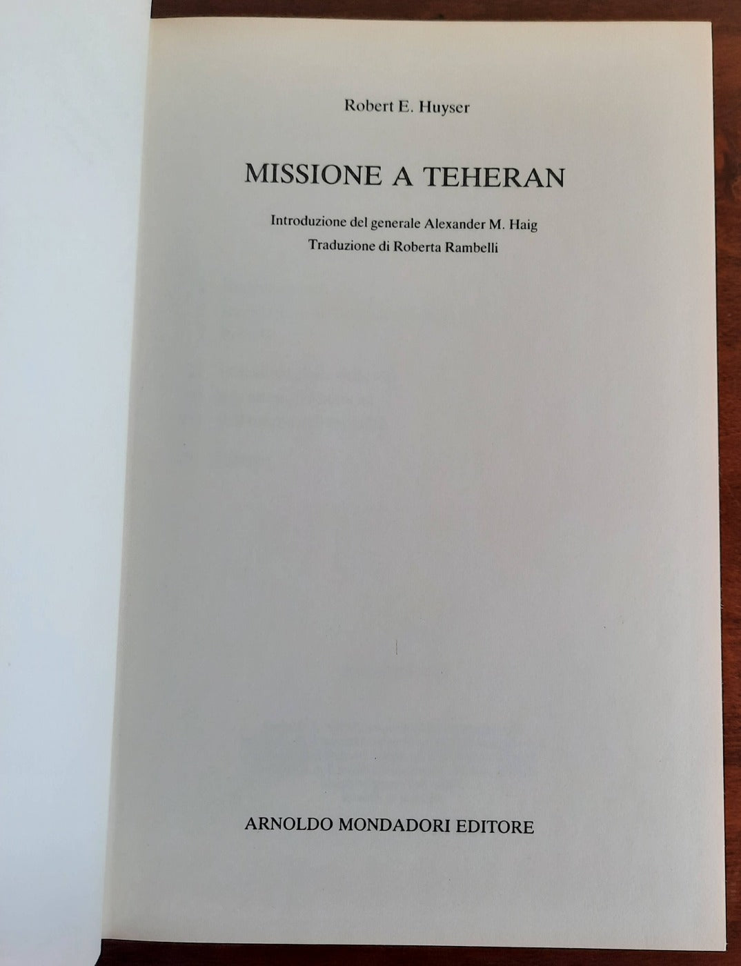 Missione a Teheran - Libreria Biellese