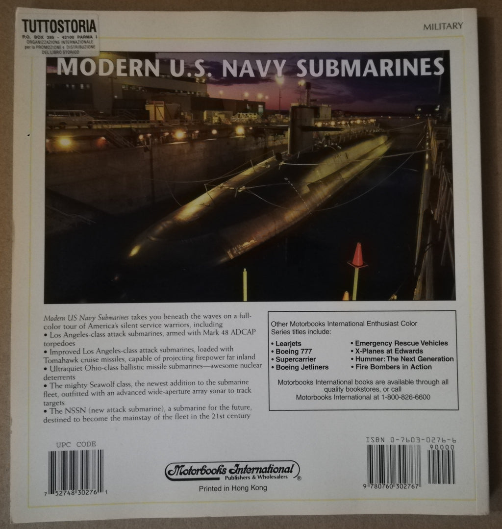Modern U.S. Navy submarines - Libreria Biellese