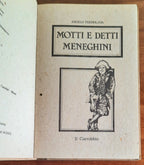 Motti e detti meneghini - di Angelo Tremolada - Libreria Biellese