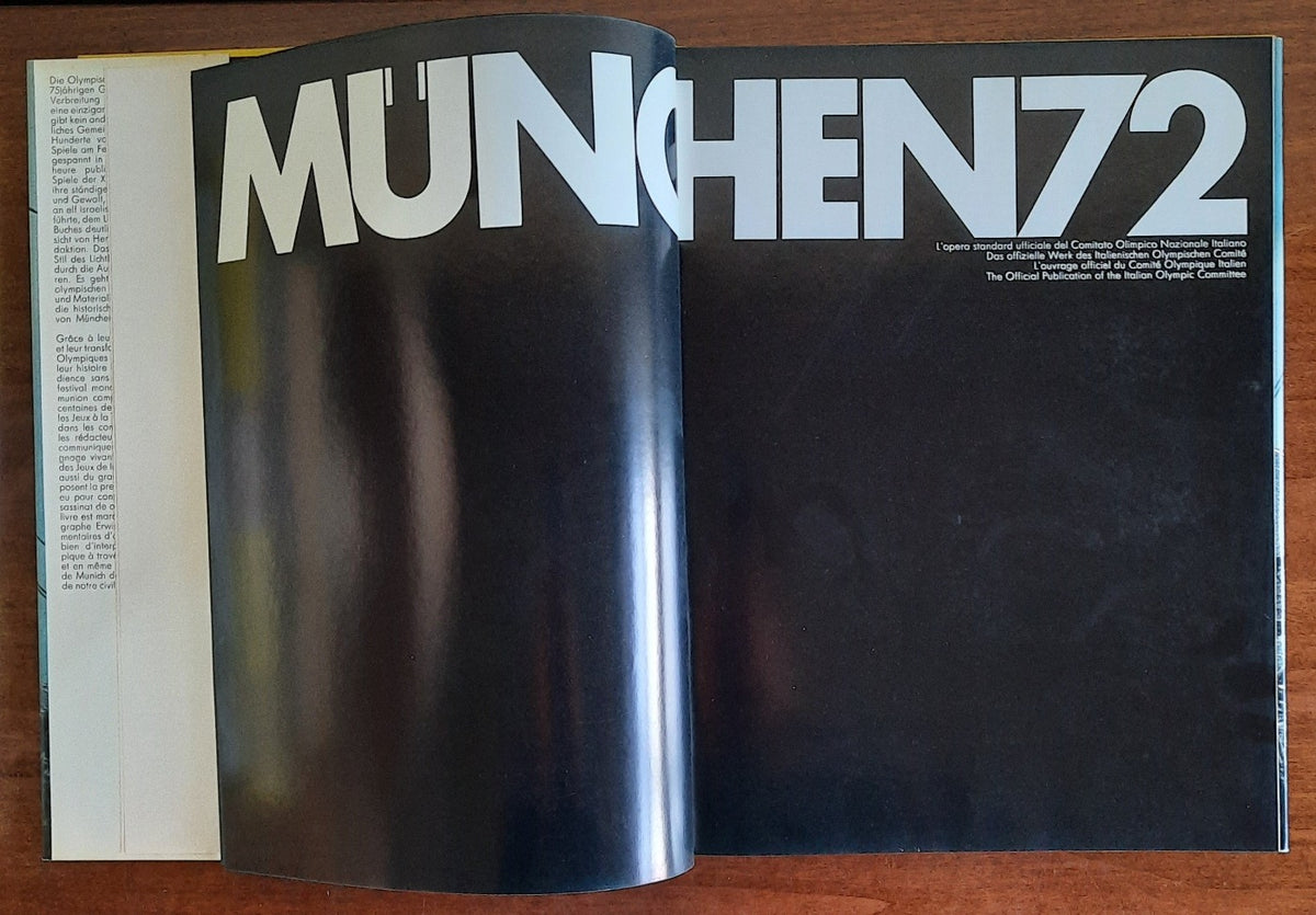 Munchen 72 - Comitato Olimpico Nazionale Italiano - Libreria Biellese