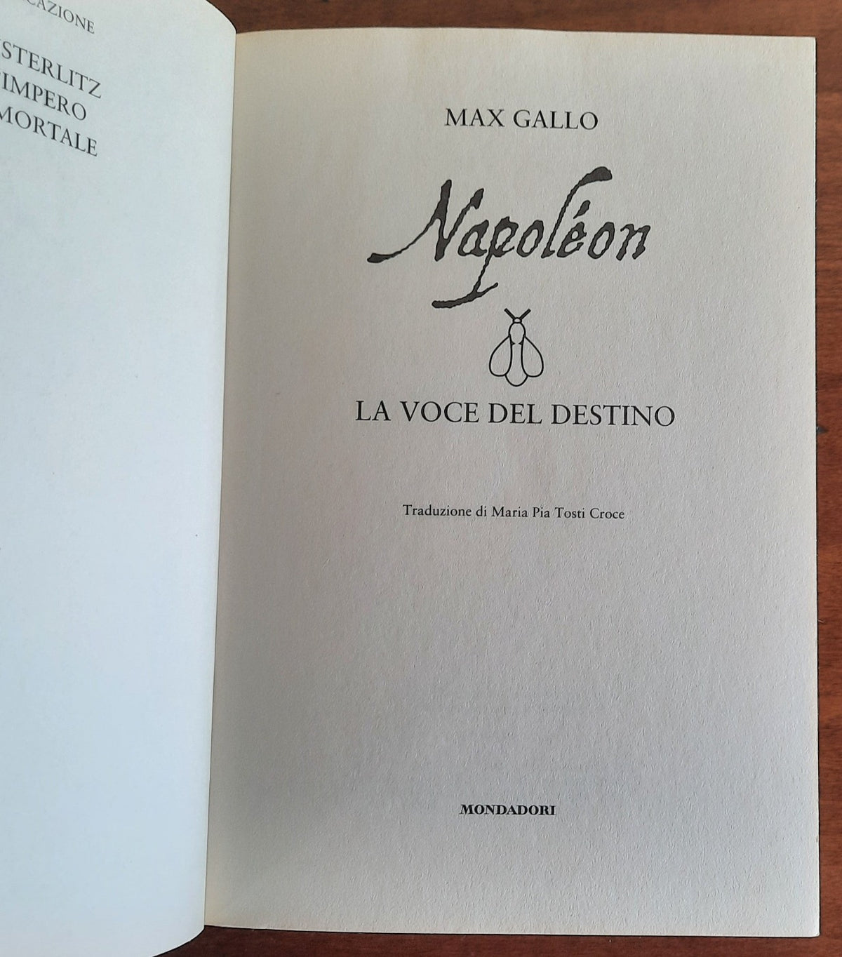 Napoléon. La voce del destino - Libreria Biellese