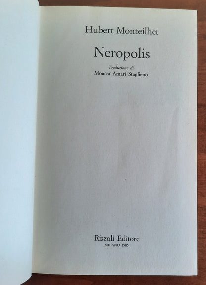 Neropolis - Rizzoli