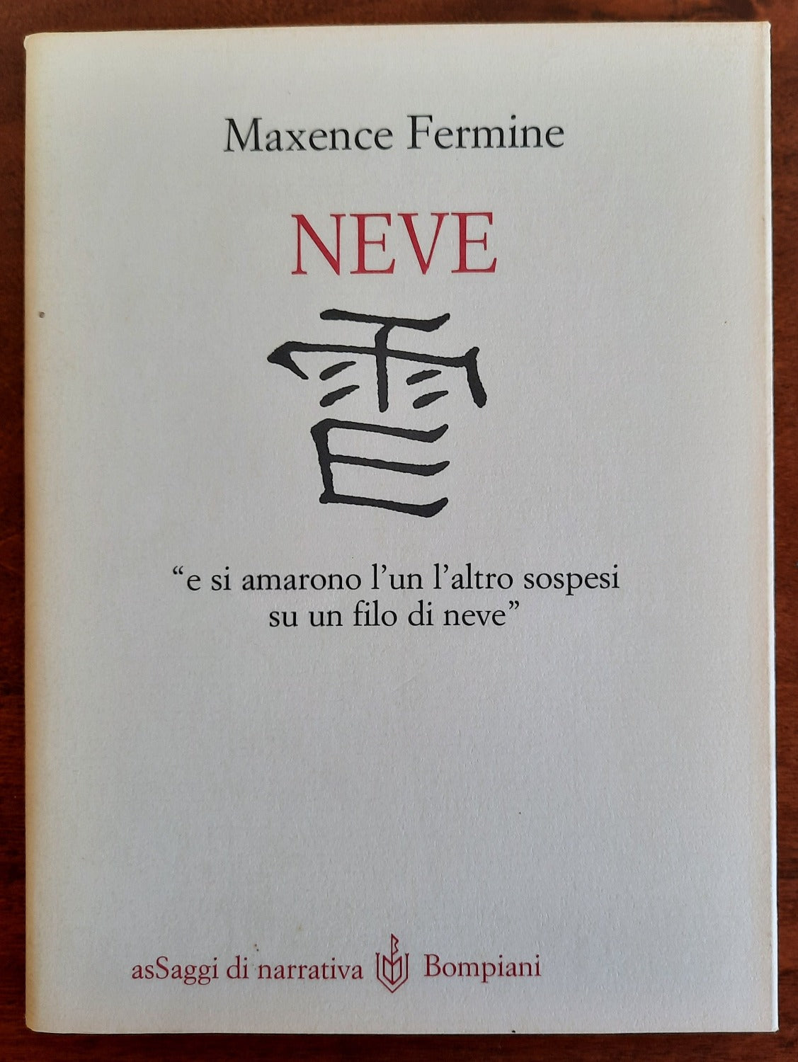 Neve - Bompiani - Libreria Biellese