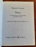 Neve - Bompiani - Libreria Biellese