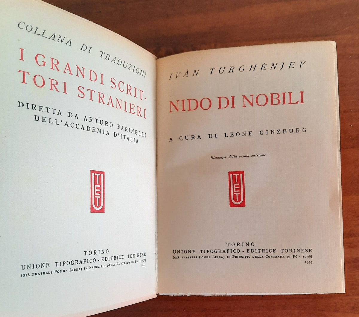 Nido di nobili - di Ivan Turghenjev - Libreria Biellese