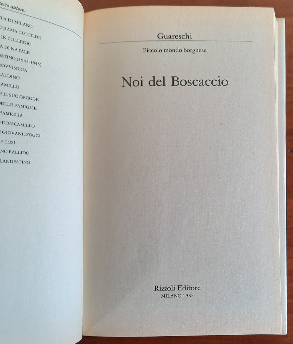Noi del Boscaccio - Libreria Biellese