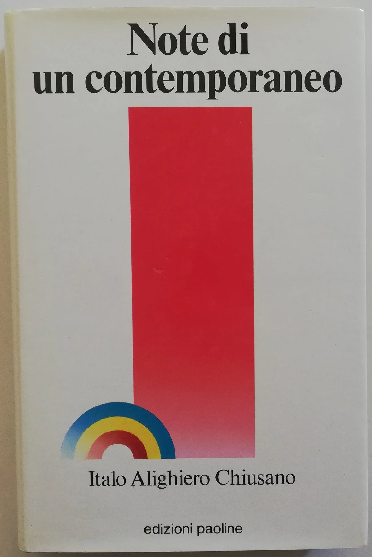 Note di un contemporaneo - Edizioni Paoline - Libreria Biellese