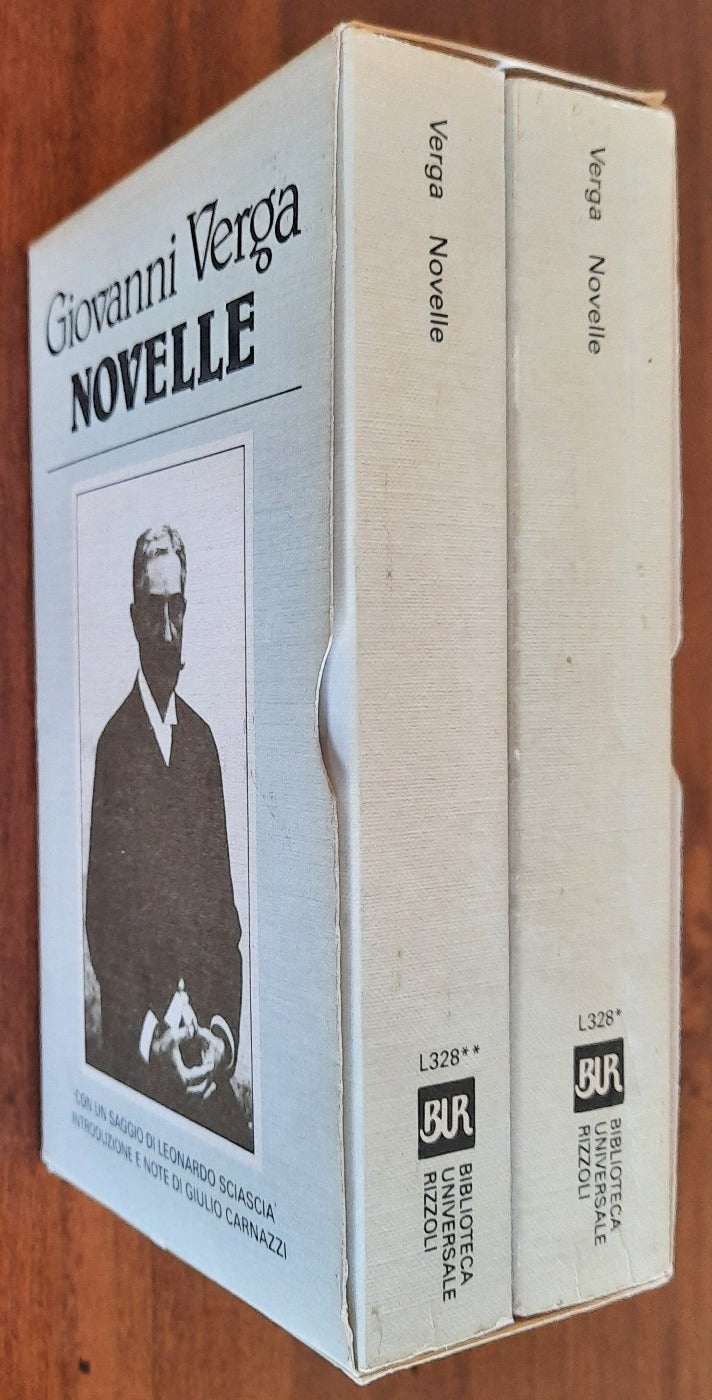 Novelle - Giovanni Verga - in due volumi - Libreria Biellese