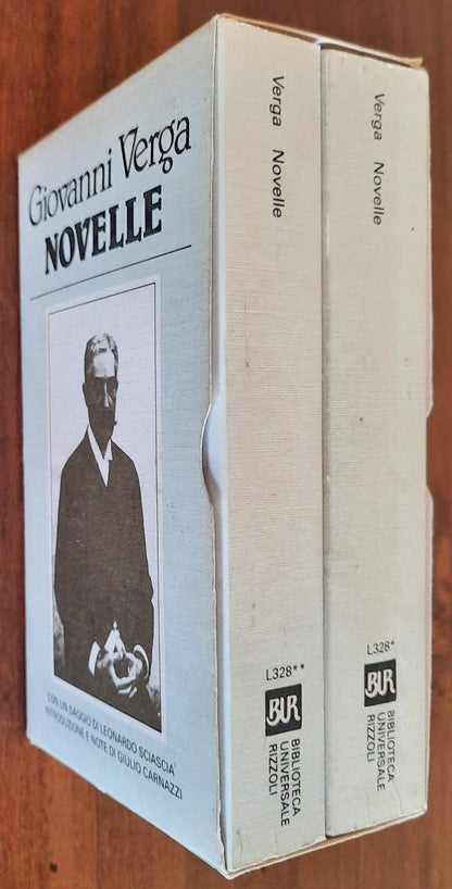 Novelle - Giovanni Verga - in due volumi