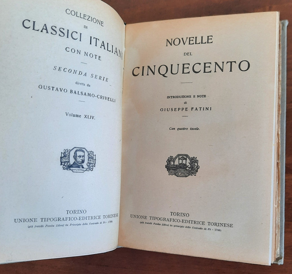 Novelle del Cinquecento - Libreria Biellese