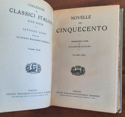 Novelle del Cinquecento