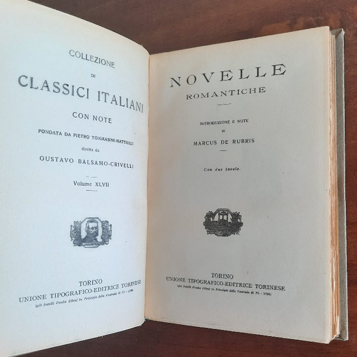 Novelle romantiche - UTET - Libreria Biellese
