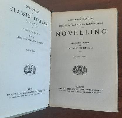 Novellino. Le cento novelle antiche o libro di novelle e di bel parlar gentile