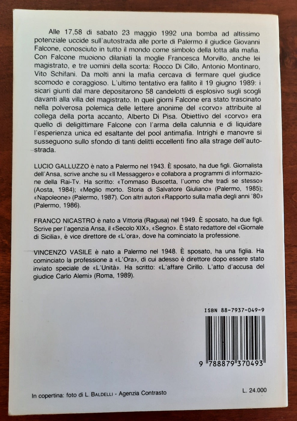Obiettivo Falcone - Tullio Pironti Editore - Libreria Biellese