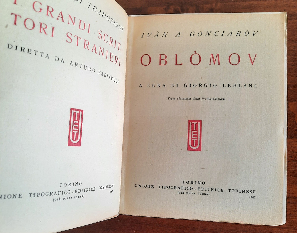 Oblomov - Libreria Biellese